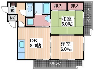 Harmony HIRAKIの物件間取画像